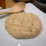 じどりや 穏座 - 近江しゃもの鶏鍋のつくね