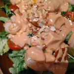 Okome Cafe&Bar 米b - エビアボカド入りサラダ