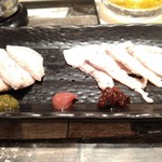 Okome Cafe&Bar 米b - 豚しゃぶにいろんなソース