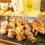 Yakitori Ryou - 2019年3月　串盛り合わせ5種【750円】