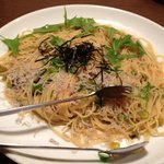 ベビーフェイスプラネッツ - 高菜とじゃこの和風パスタ ¥980