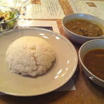 スリランカ料理 ラサハラ - スリランカセット９００円