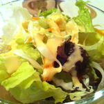 スリランカ料理 ラサハラ - セットのサラダ