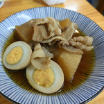つきのや - 豚バラ大根煮（玉子入り）