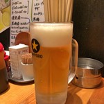 Yakinikuhorumommotsunabeshinchan - 生ビール