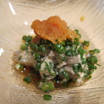 ふく田 - カワハギ肝和え