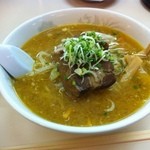 らーめん原宿 - 味噌豚角煮ラーメン (890円)