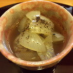 和料理たつのこ - お通し
鰯のつみれ