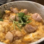 蕎麦と鶏 はんさむ - 親子丼と蕎麦セット(温)¥860