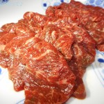 辰巳屋肉店 - 馬刺し(上ロース)