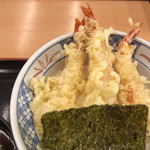 えび頼み - 丼ツユは別添えなのが、嬉しいです