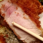 とんかつ檍 - 特ロースカツ