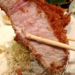 とんかつ檍 - 特ロースカツ