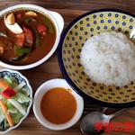 Gyarari Kafe Beniya - 季節のカレー(1200円)