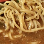 ラーメン ヤスオ - 麺アップ