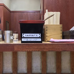 そばの神田 東一屋 - コンディメンツ。