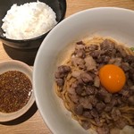 麺屋一燈 - 牛脂そば＋小ライス