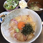 正味亭 尾和 - 宇和島風鯛めし 1,000円