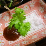 霧島 - 蒸かした里芋を付けて戴きましょう