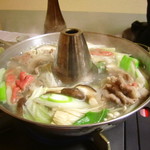 霧島 - 季節の野菜と共の”シャブシャブ”で戴きます