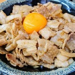 Nomikui Dokoro Fuji - すた丼。豚肉たっぷり。