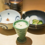 神楽坂 鳥幸 - 漬け物 　大根おろし 　白湯スープ