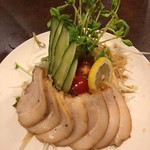 餃子の丸福 - チャーシューサラダ(ӦｖӦ｡)