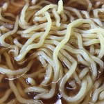 川森食堂 - 麺アップ