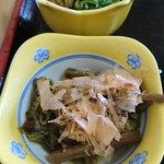 そめ忠 - わらびのお浸し