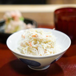 神楽坂 阿部 - 大根とずわい蟹のご飯