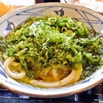 丸亀製麺 - 海苔かけうどん（期間限定）