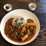 クスクスとピザとワインのお店 セットグー - ラムカレー