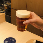 Waketoku Yama - ひとくち生ビール  450円