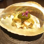 日本料理 TOBIUME - 鮑の飯蒸し