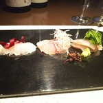 日本料理 TOBIUME - 本日の水揚げ"15:10"