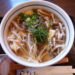 たからや - きのこあんかけうどん 800円