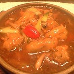 新中国料理 HARAKAWA - 2011,12牡蠣のトーチ煮込み