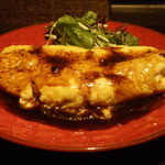 kazefukeba - 赤イカのオムレツ　柔らかく火が通った赤イカがたくさん入っています