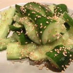 福建家庭料理 旬の香 - 「ザクッときゅうり」：爽やかな塩だれと炒りごまの香りが食をそそる！
