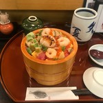 築地玉寿司 - ばらちらし（税込み１３８２円）