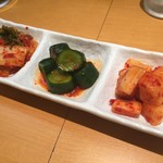 万宝家 - キムチ盛り合わせ