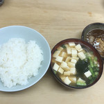 いもや - 天ぷら定食 650円(ご飯少なめ)
            新ごぼう 100円
            新ペコロス(小玉ねぎ) 100円