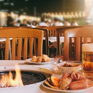 大阪駅前第一ビル 神仙閣ビアガーデン_1