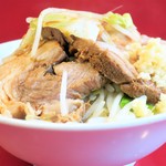 ラーメン二郎 - ラーメン小＋ニンニク