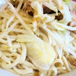 ラーメン二郎 - ヤサイ（そのまま）