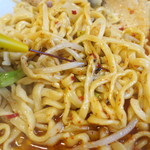 ラーメン二郎 - 赤酢投入～♪