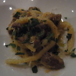 ラカンデラ - パスタ／イベリコ豚とポルチーニ茸のラグービアンコ、ピチ