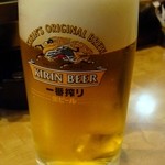 鳥政 - 生ビール～　500円