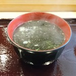 鮨處つの田 - お味噌汁(19-05)