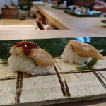 鮨處つの田 - 穴子　タレと塩(19-05)